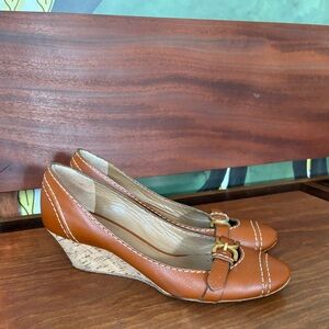 Chloé Vintage Cork Wedges 37.5